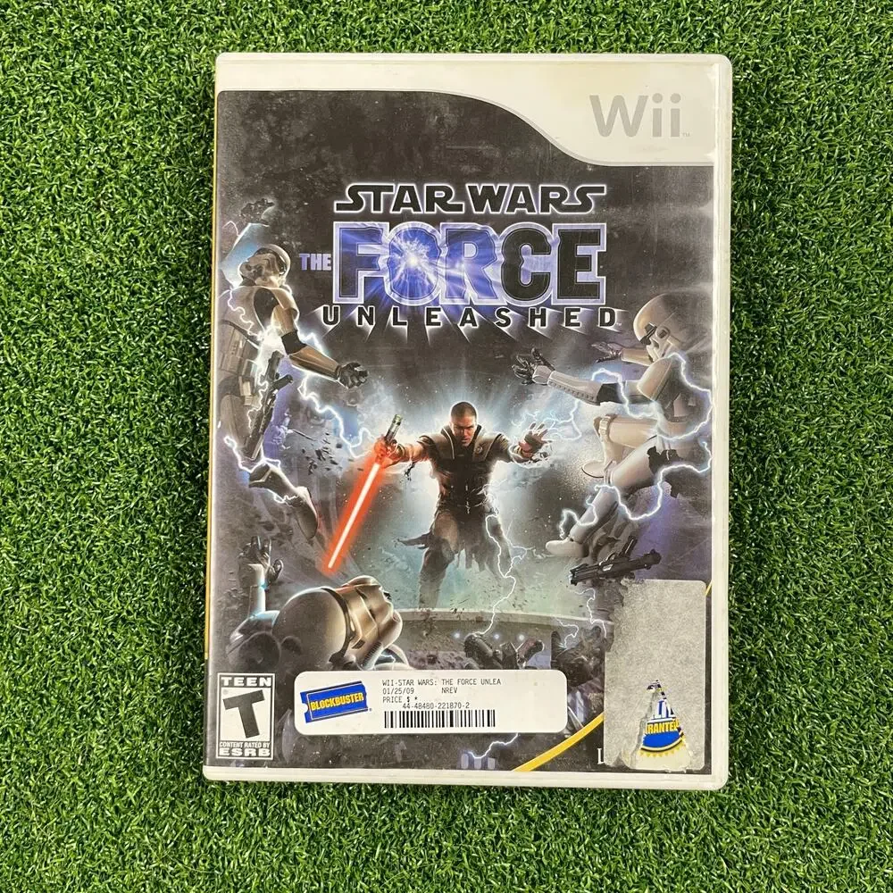 Star Wars: The Force Unleashed (Nintendo Wii, 2008) Complete CIB